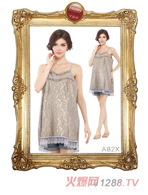 艾瑪咪純銀燙花防輻射服A82X