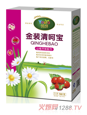 優(yōu)伢金裝山楂開味清呵寶