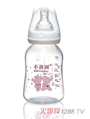 小孩國初生標(biāo)口PP奶瓶150ML