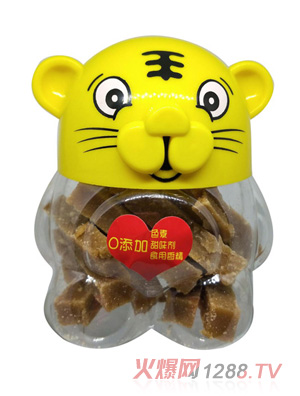 吉牯利老虎型卡通山楂黃色