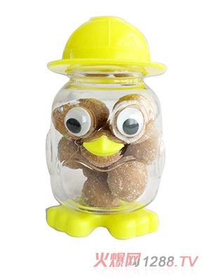 吉牯利山楂球黃色帶帽包裝