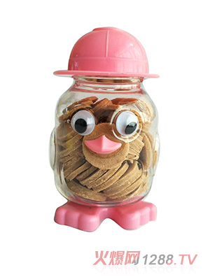 吉牯利山楂片粉色帶帽包裝