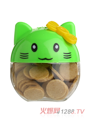 吉牯利山楂片-綠色小貓