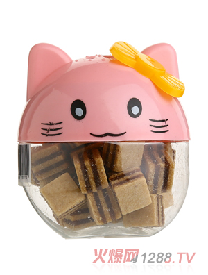 吉牯利山楂塊-粉色小貓