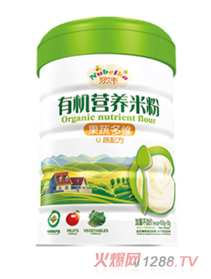努貝卡有機營養(yǎng)米粉-果蔬多維U蔬配方