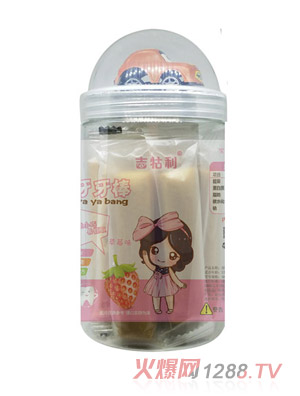 吉牯利草莓磨牙棒