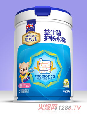 熊孩兒益生菌護(hù)暢米稀（圓聽）