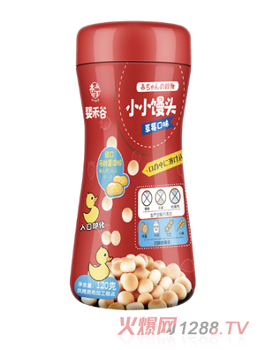 本丁嬰禾谷營(yíng)養(yǎng)小小饅頭-草莓味