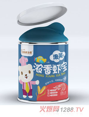 小熊威士尼泡芙 濃香蝦寶