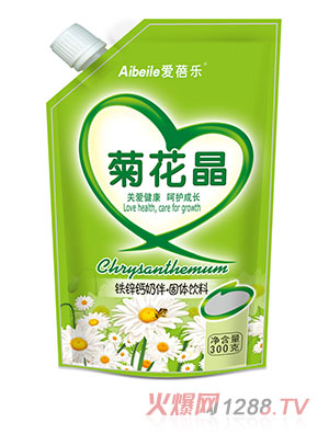 愛蓓樂菊花晶-鐵鋅鈣奶伴