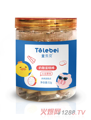 童樂(lè)貝奶酪蛋糕棒火龍果味