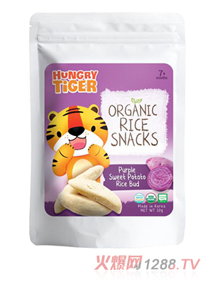 Hungry Tiger有機紫薯米餅