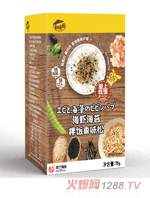 童味屋海蝦海苔拌飯香味松