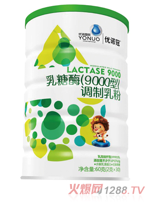 優(yōu)諾冠乳糖酶調制乳粉