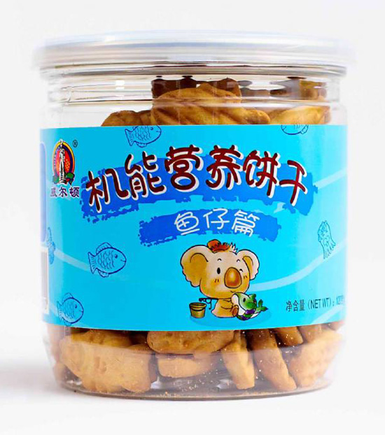 威爾頓膠罐機(jī)能餅干(魚(yú)仔篇)