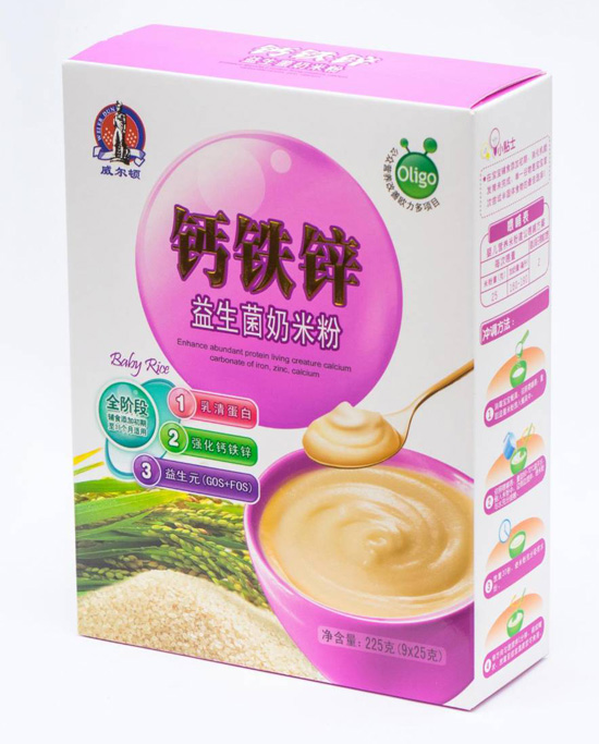 威爾頓25G鈣鐵鋅益生菌奶米粉