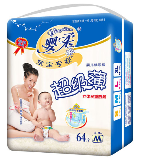 寶寶專家超級(jí)薄嬰兒紙尿褲M