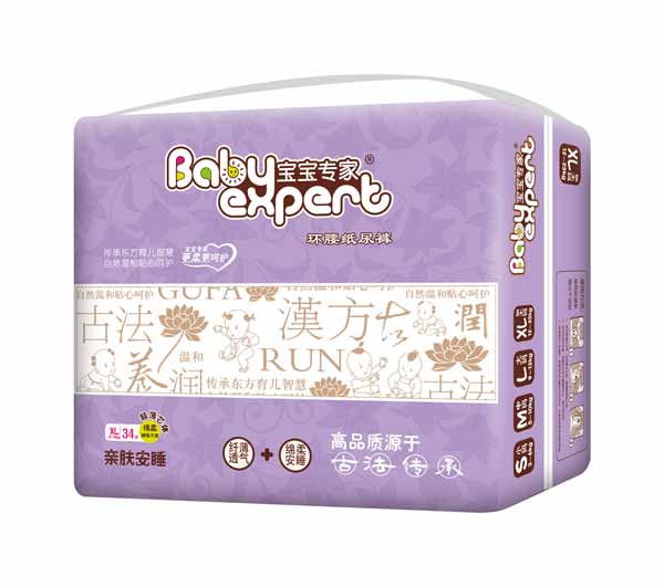 寶寶專(zhuān)家親膚安睡環(huán)腰紙尿褲XL34