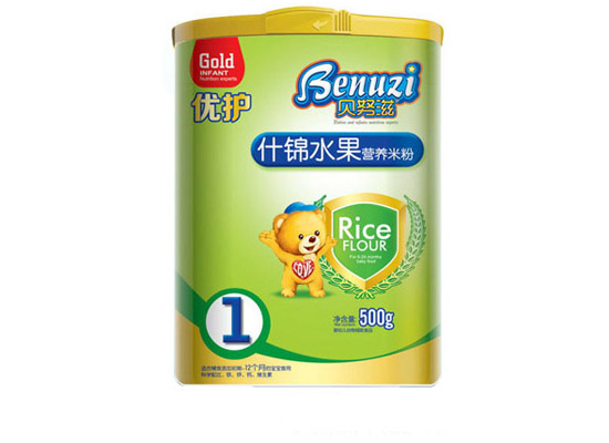 貝努滋什錦水果優(yōu)護營養(yǎng)米粉