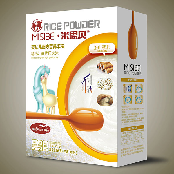米思貝淮山薏米嬰幼兒營養(yǎng)米粉