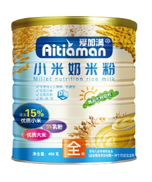 愛(ài)加滿小米奶米粉
