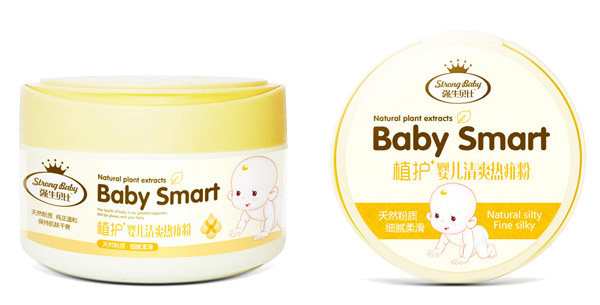 強(qiáng)牛貝比嬰兒清爽熱痱粉140g