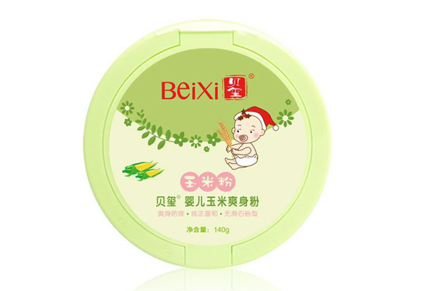 貝璽嬰兒玉米爽身粉