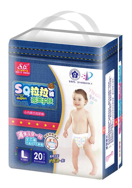 SQ茶油護膚拉拉褲L碼