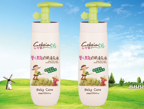 樂(lè)可馨嬰兒果疏奶瓶清洗劑