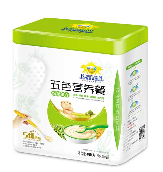 金盾愛嬰綠糧組合五色營(yíng)養(yǎng)餐