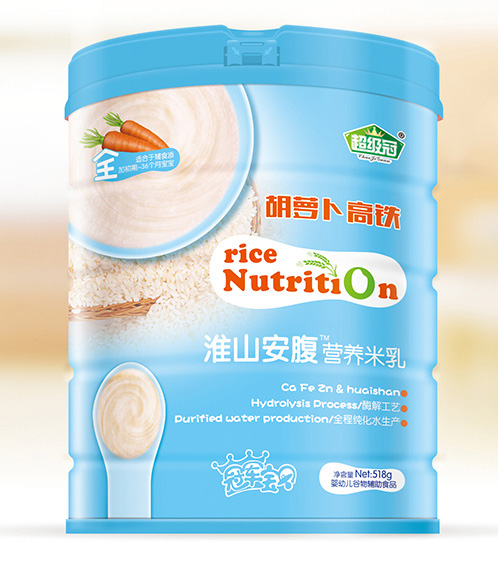 超級冠胡蘿卜高鐵淮山安腹營養(yǎng)米乳