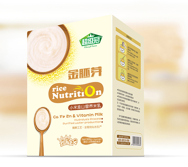 超級冠小米淮山營養(yǎng)米乳