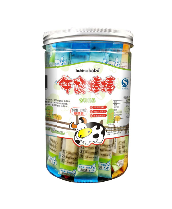 mamabobo牛奶棒棒草莓味
