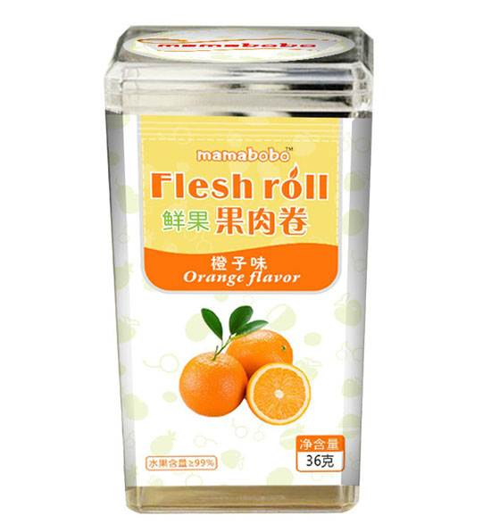 mamabobo香橙味果肉卷