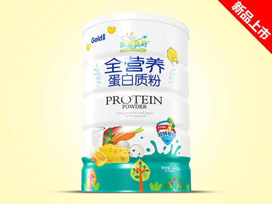 金頂貝貝蛋白質(zhì)粉500g鐵聽-全營(yíng)養(yǎng)