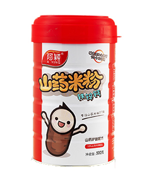 阿穎淮山鐵鋅鈣米粉罐裝