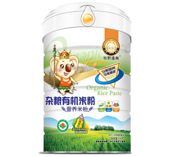 牧野漁趣雜糧有機(jī)米粉聽(tīng)裝