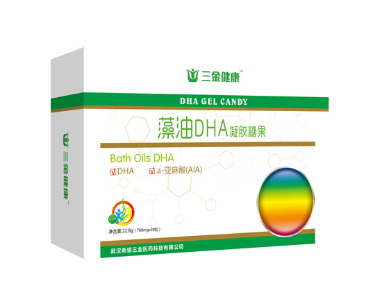 三金健康藻油DHA凝膠糖果