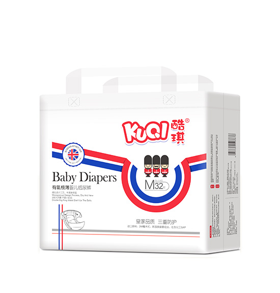 酷琪有氧極薄嬰兒紙尿褲M(mǎn)32
