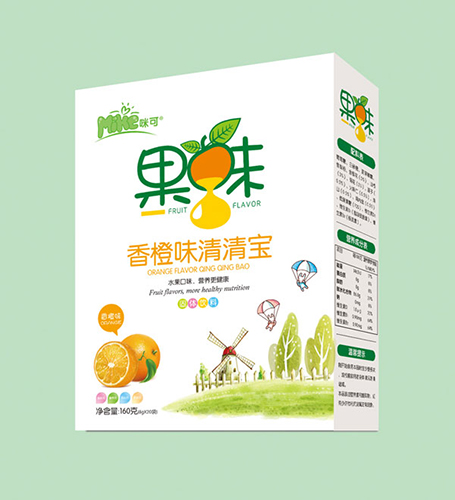 咪可香橙味清清寶(盒)